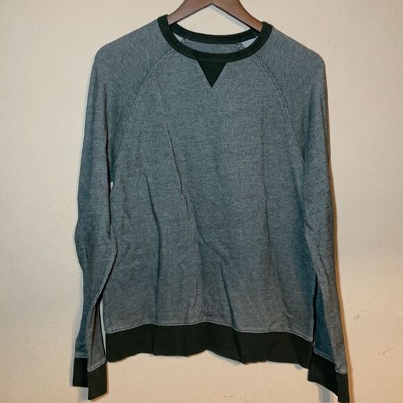 Merona Crewneck Olive Pullover Sweater - Picture 1 of 7